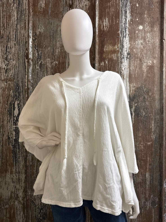 Belle by Kim Gravel Size Medium White tops