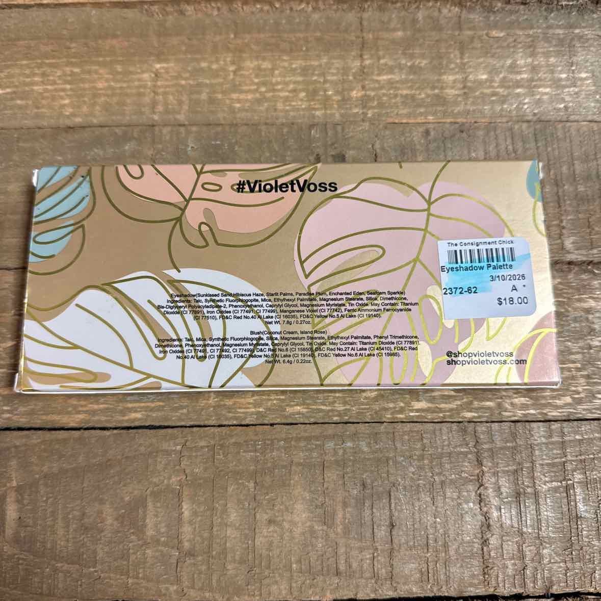 Violet Voss Eyeshadow Palette