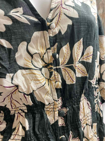 Torrid Size Large Gray Floral Print Two Piece Set