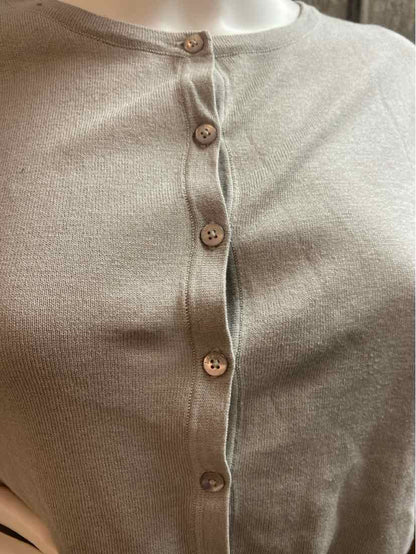 L. K. Bennett Size Large Gray Cardigan