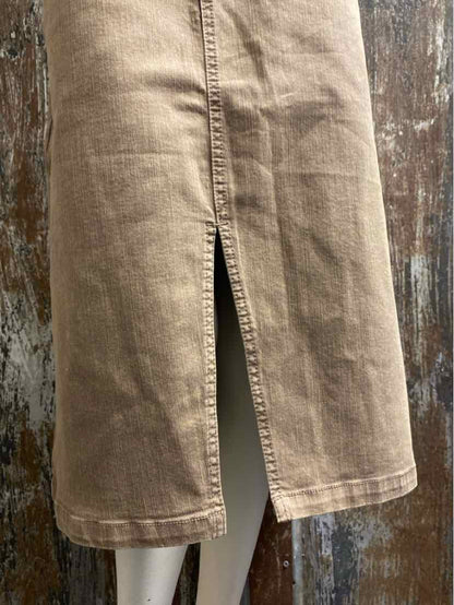 Peace Love World Size 12 Petite (Large Petite) Brown Skirt