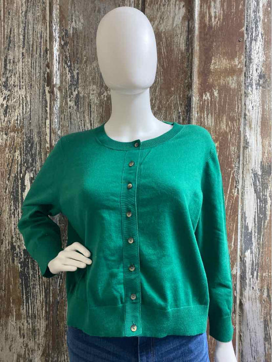 Boden Size Extra Large Green Cardigan