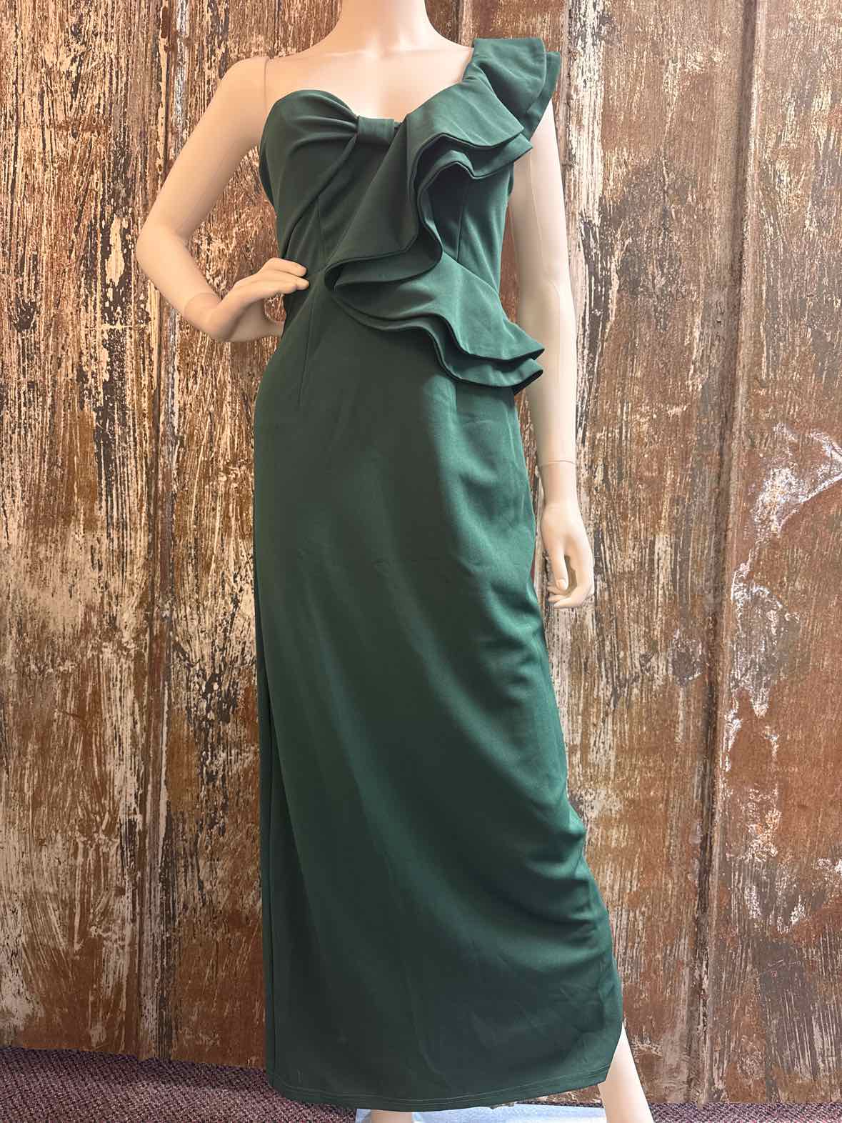 Hello Molly Size Medium Green Dress