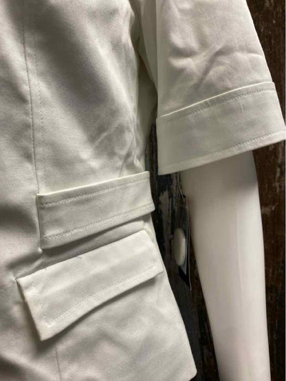Style & Co. Size 12 Petite (Large Petite) White Jacket