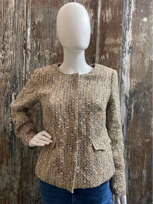 Talbot's Size 6 (Small) Brown Tweed Blazer