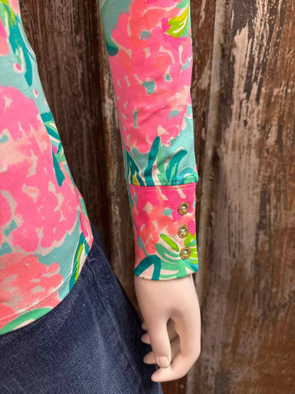 Lilly Pulitzer Size extra small pink print tops