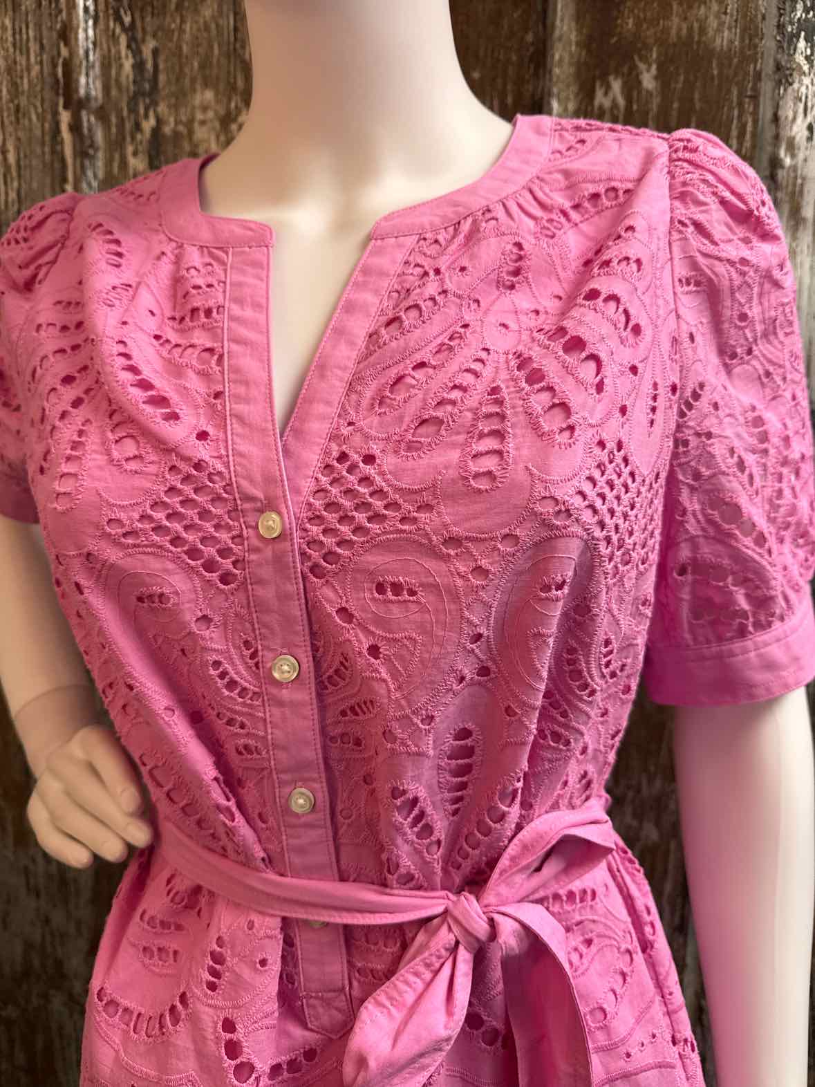 Talbots Size 4 (Small) Pink Dress