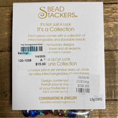 Bead Stackers Earrings