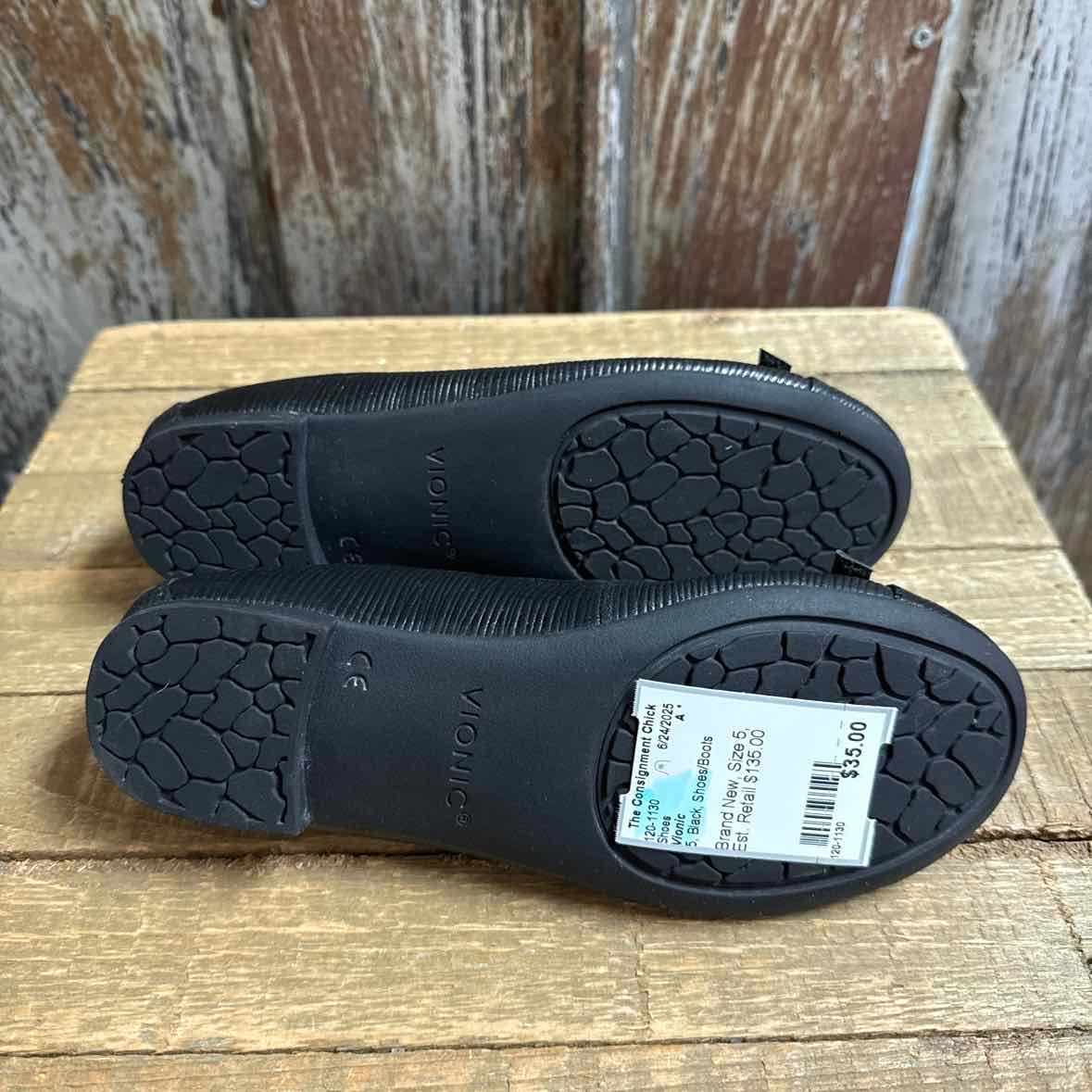 Vionic 5 Black Shoes