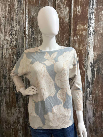 Sioni Size small Gray print tops