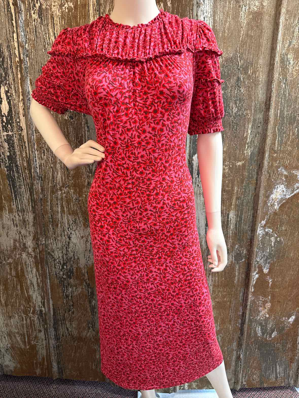 Boden Size 10 (Medium) pink print Dress