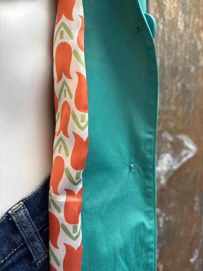 Tulle by Anthropologie Size Large Green Spring Jacket