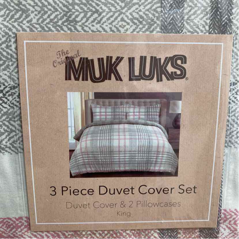 Muk Luks Duvet Cover Set