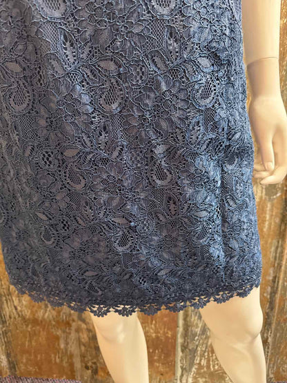 Laundry by Shelli Segal Size 8 (Medium) Navy Dress