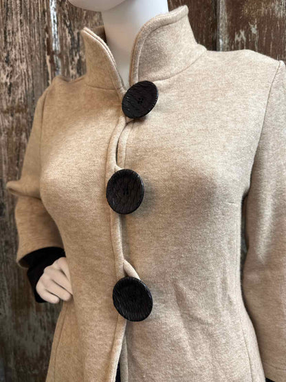 Joseph Ribkoff Size 8 (Medium) Tan & Black Jacket
