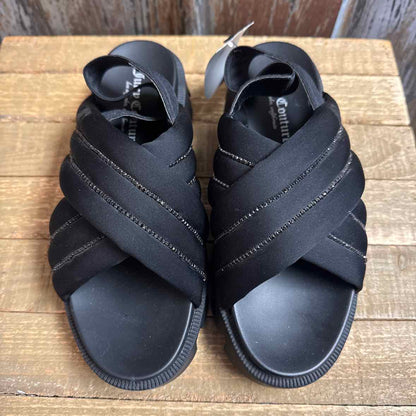 Juicy Couture 7 Black Sandals