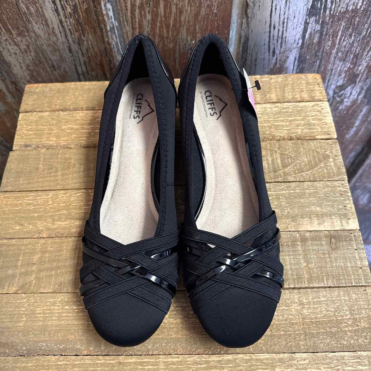 White Mountain 10 Black Shoes
