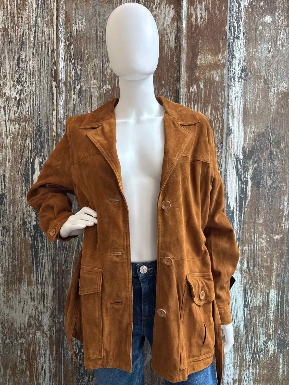 Kaprius Size 10/12 (Medium/Large) Brown Jacket
