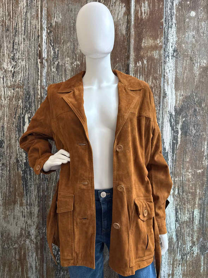 Kaprius Size 10/12 (Medium/Large) Brown Jacket