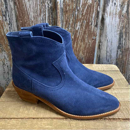 Boden 7 Navy Ankle Boots