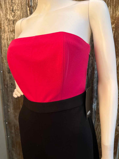 White House Black Market Size 4 (Small) Pink & Black Jumpsuit