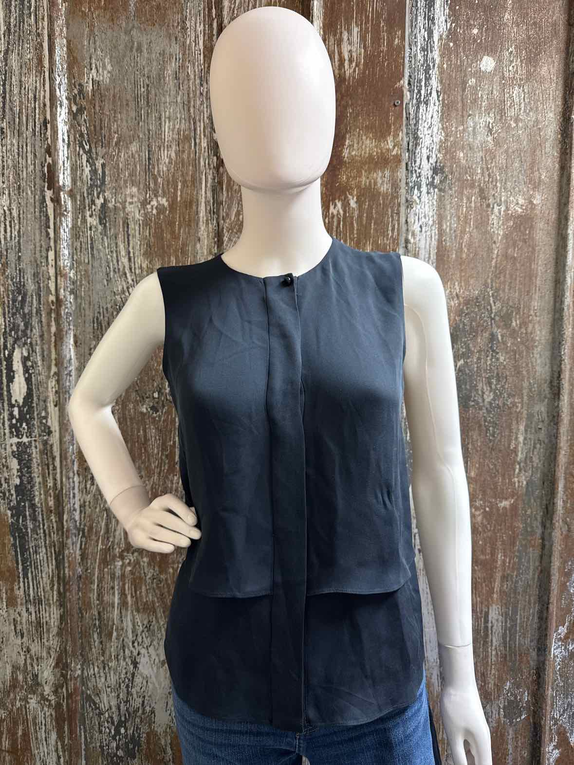 theory Size Small Petite Navy tops
