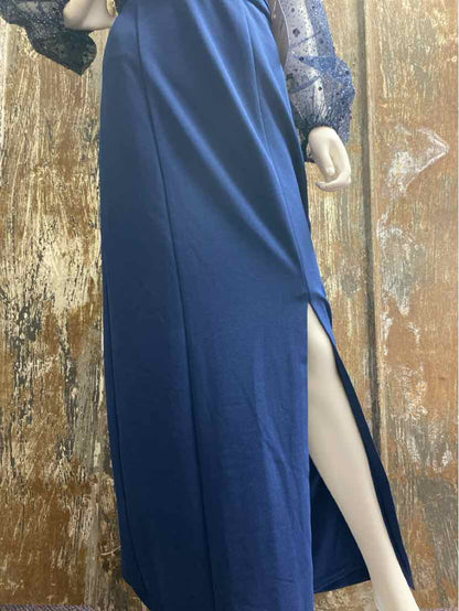 JS Collection Size 8 (Medium) Navy Evening Dress