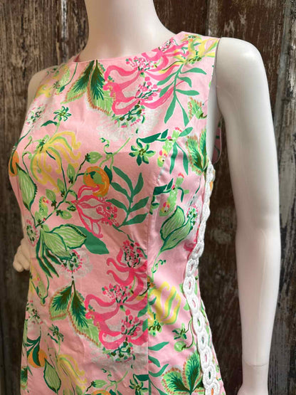 Lilly Pulitzer Size 8 (Medium) pink print Dress