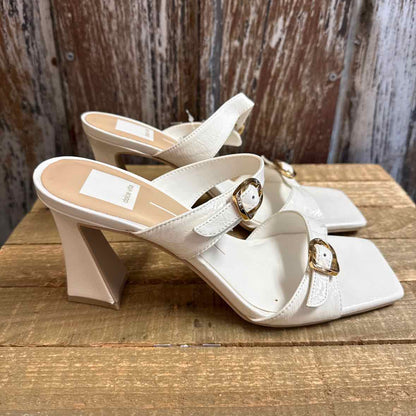 Dolce Vita 8 White Sandals