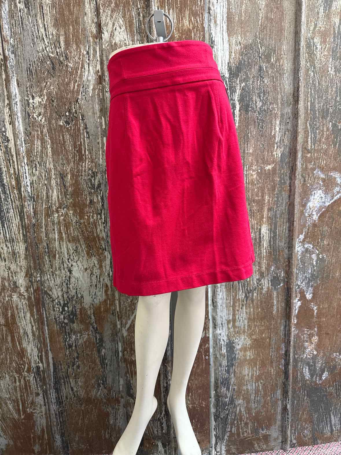 theory Size 10 (Medium) Red Skirt