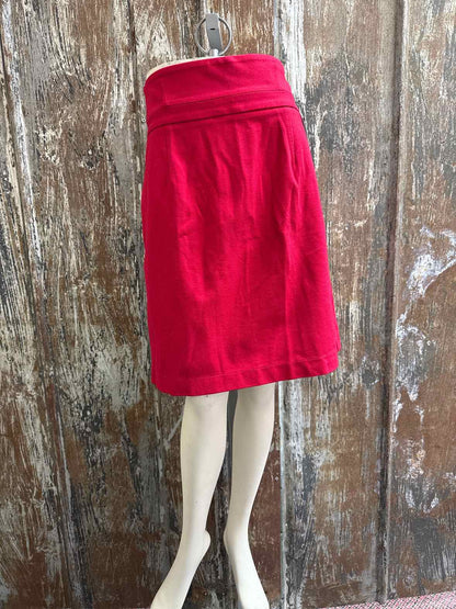 theory Size 10 (Medium) Red Skirt