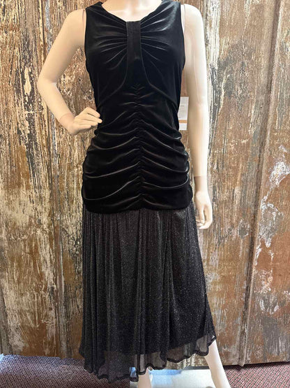maison tara Size 12 (Large) Black Dress