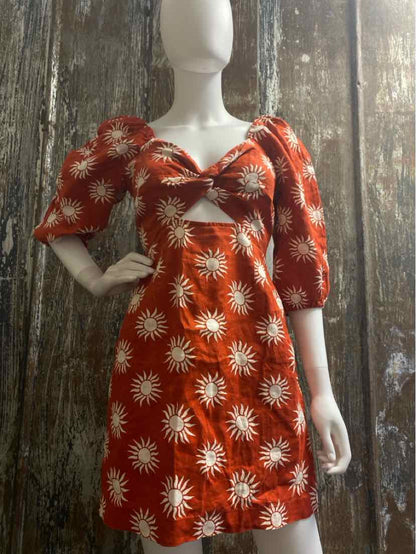 Loft Size small Dark Orange Dress
