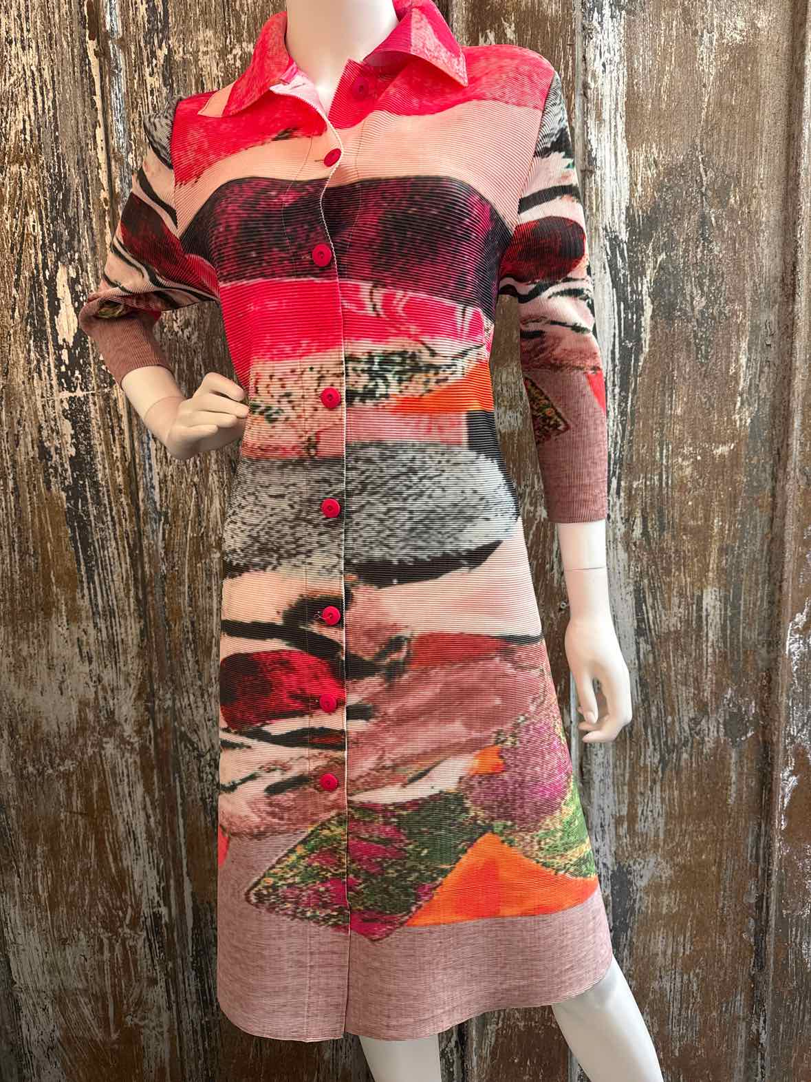 Vanite Couture Size One Size Fits Most pink print Dress