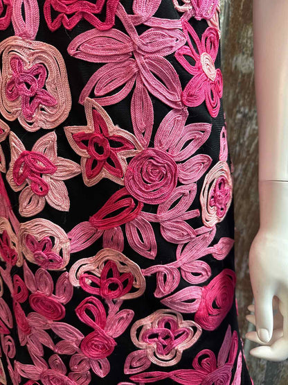 JS Collection Size 10 (Medium) Pink & Black Dress