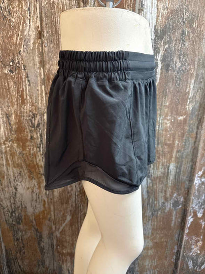 lululemon Size 6 Black Shorts