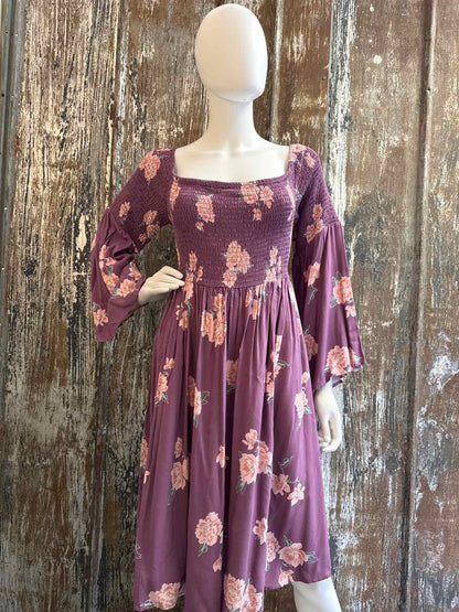 Torrid Size 2X Purple floral Dress