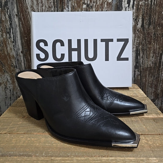 Schutz 8.5 Black Shoes