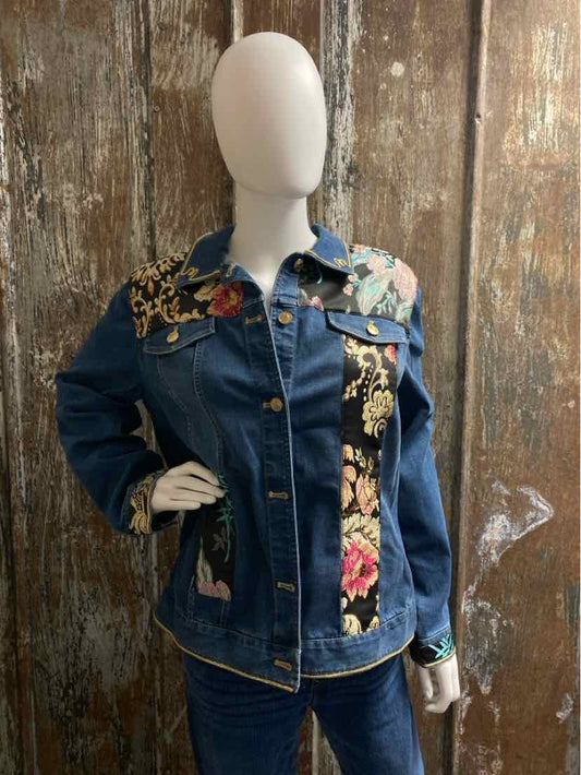 Chico's Size Medium Denim Jean Jacket