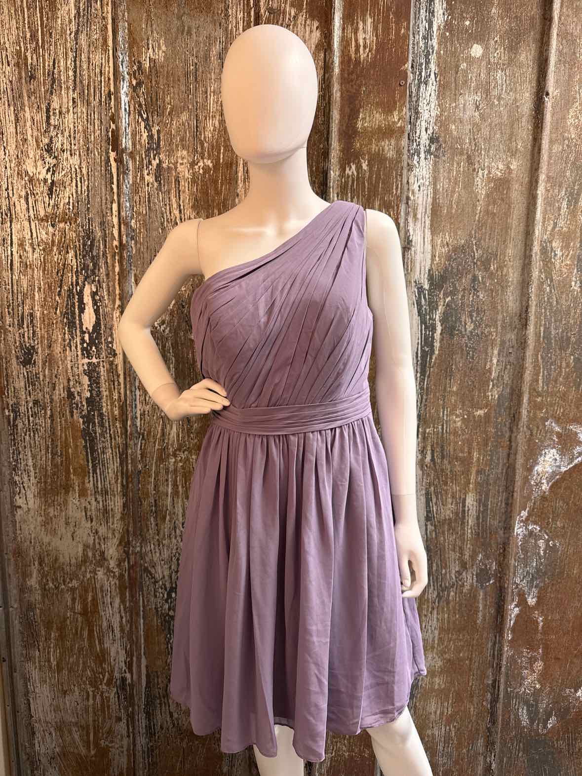 Bill Levkoff Size 10 (Medium) Purple Evening Dress