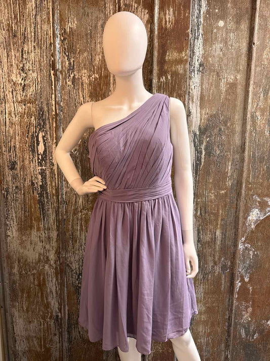 Bill Levkoff Size 10 (Medium) Purple Evening Dress