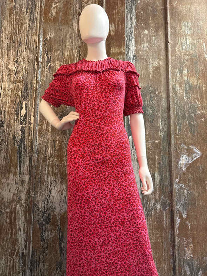 Boden Size 10 (Medium) pink print Dress