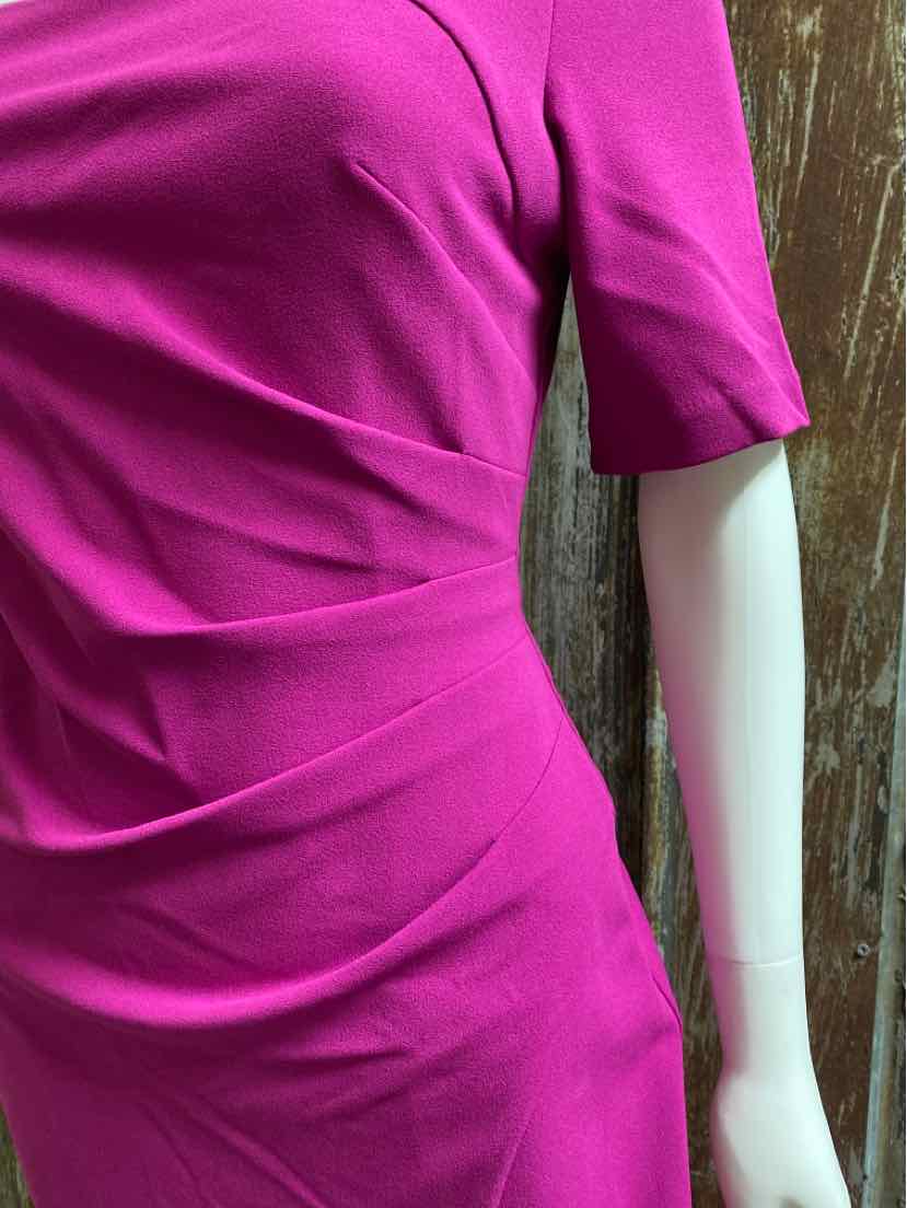 Adrianna Papell Size 8 (Medium) Fuchsia Dress