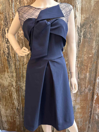 JS Collections Size 16 (Extra Large) Navy Dress