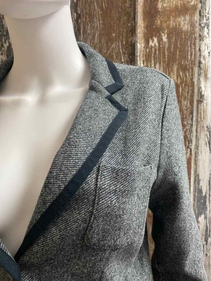 Lands End Size 12 (Large) Gray Blazer