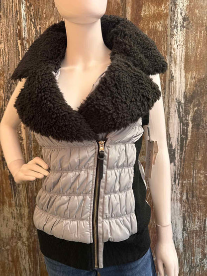 Calvin Klein Size small Gray & Black Vest
