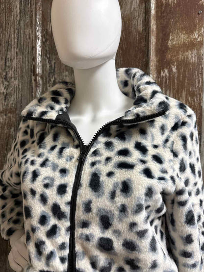 Skyes the limit Size Medium Petite Black & White Print Jacket