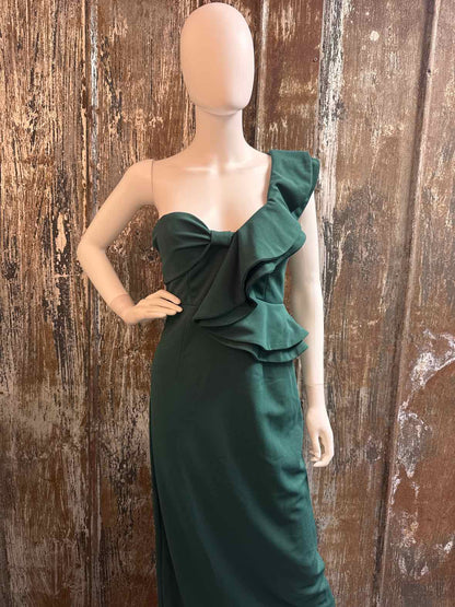 Hello Molly Size Medium Green Dress