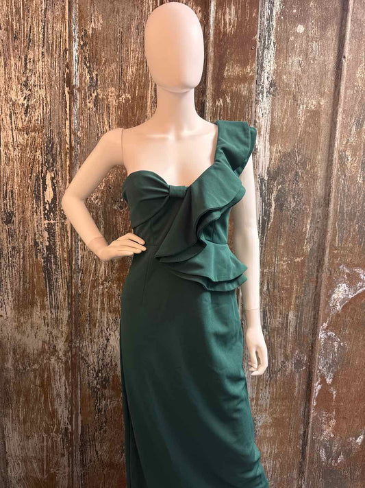 Hello Molly Size Medium Green Dress