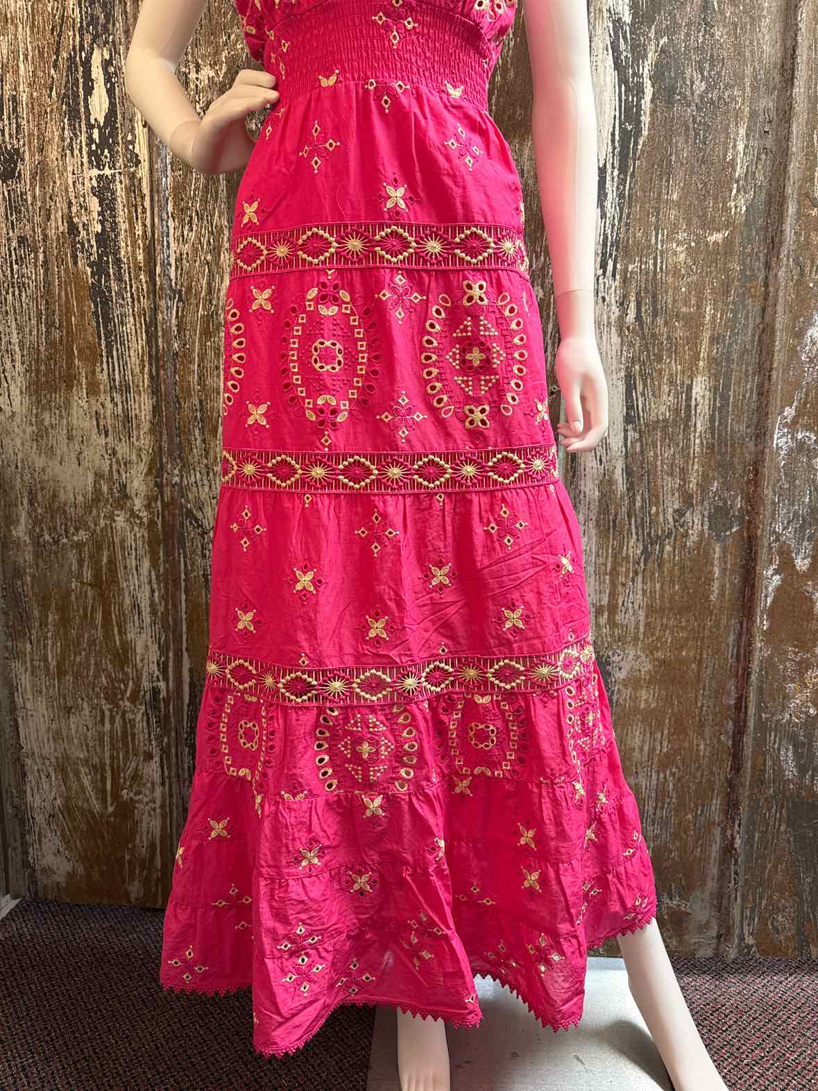 Boston Proper Size Large Pink Dress